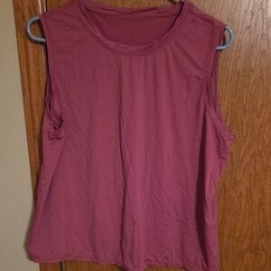 Sleeveless Pink Top